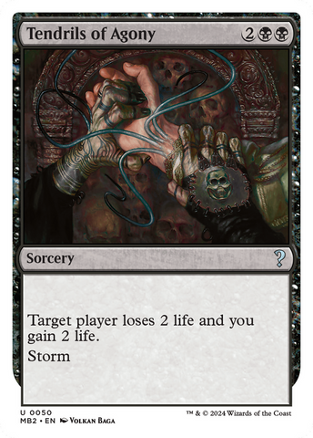 Tendrils of Agony (White Border) [Mystery Booster 2]