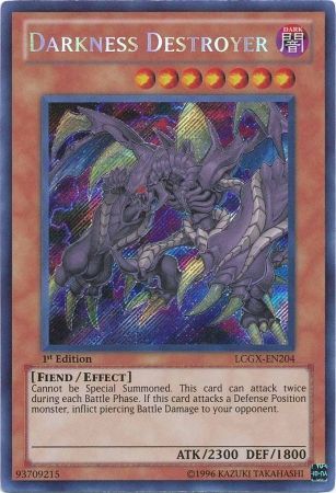 Darkness Destroyer [LCGX-EN204] Secret Rare