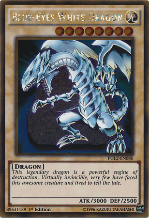 Blue-Eyes White Dragon [PGL2-EN080] Gold Rare