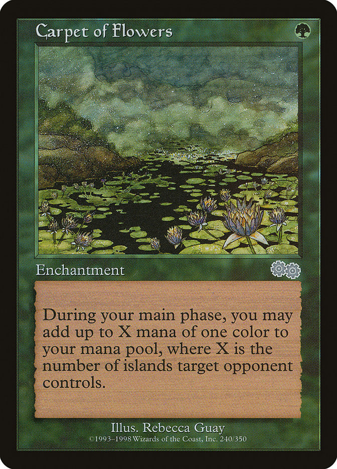 Carpet of Flowers [Urza's Saga]