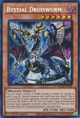 Bystial Druiswurm [MP23-EN159] Prismatic Secret Rare