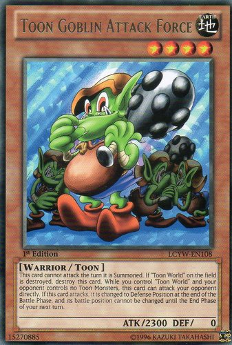 Toon Goblin Attack Force [LCYW-EN108] Rare