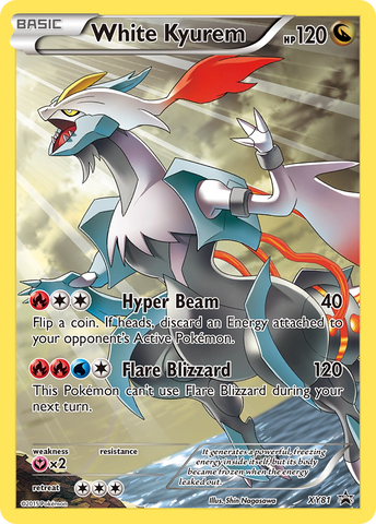 White Kyurem (XY81) (Full Art Promo) [XY: Black Star Promos]