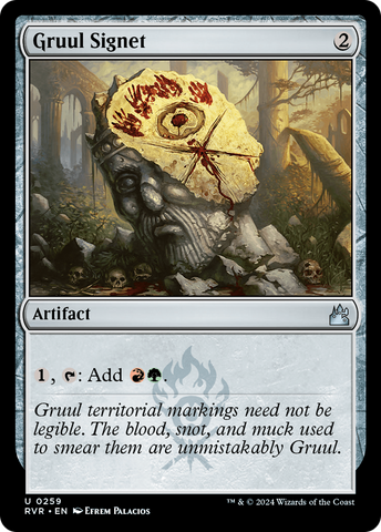 Gruul Signet [Ravnica Remastered]