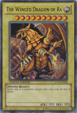 The Winged Dragon of Ra [LC01-EN003] Ultra Rare