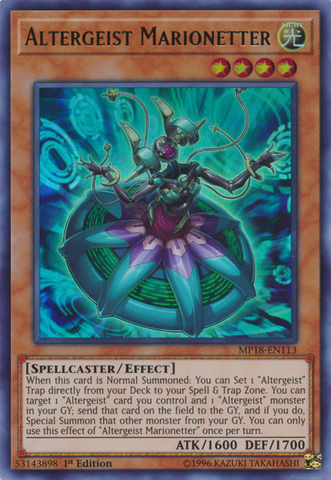 Altergeist Marionetter [MP18-EN113] Ultra Rare