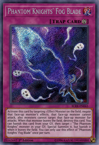 Phantom Knights' Fog Blade [BLRR-EN065] Secret Rare