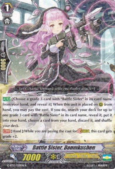 Battle Sister, Baumkuchen (G-BT12/029EN) [Dragon King's Awakening]