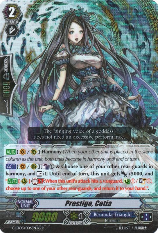 Prestige, Cetia (G-CB03/006EN) [Blessing of Divas]