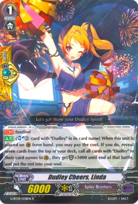 Dudley Cheers, Linda (G-BT09/038EN) [Divine Dragon Caper]